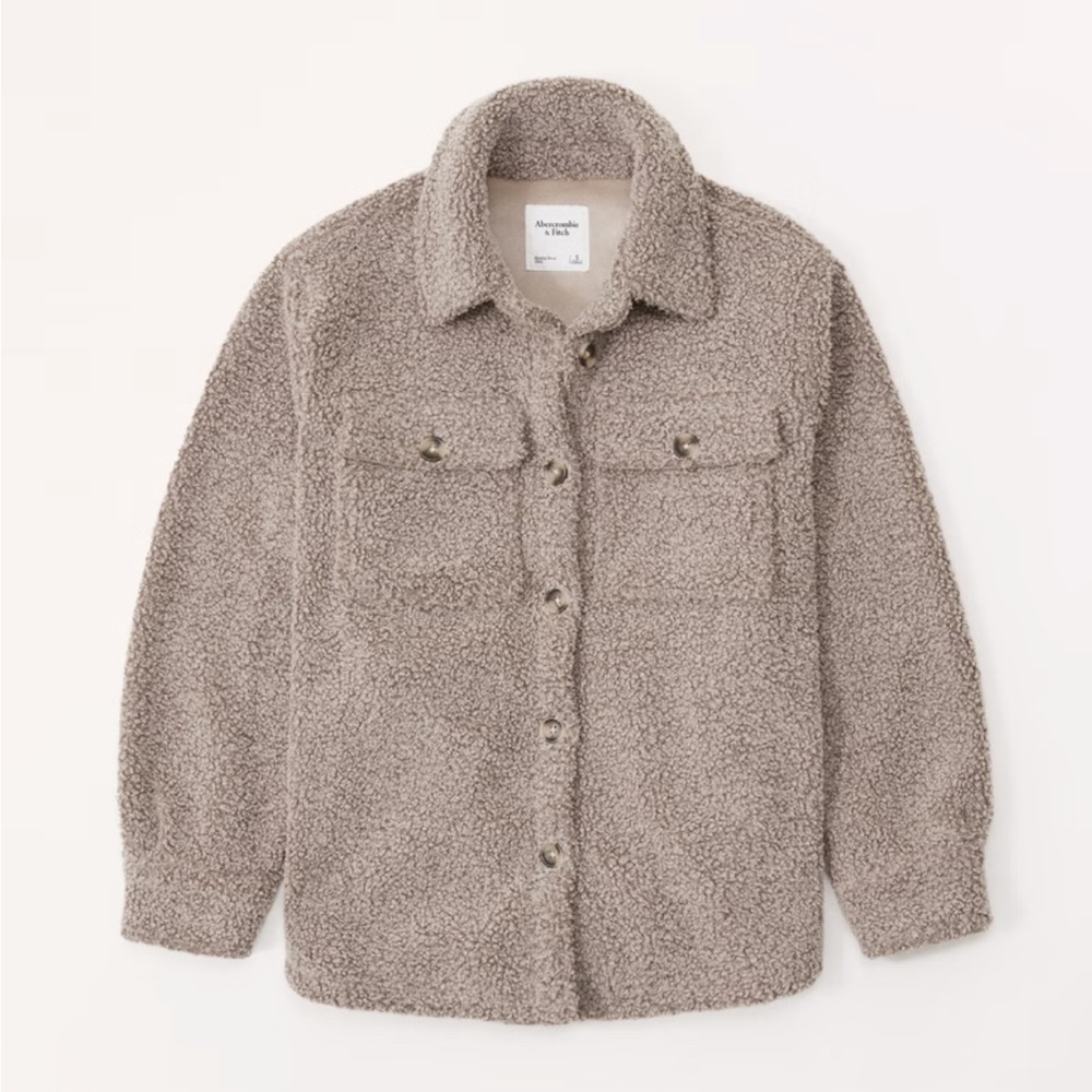 Abercrombie Sherpa Shirt Jacket